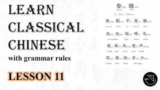 [Learn Classical Chinese] Lesson 11: The Analects of Confucius Part 11 [Subtitle available ⚙️]