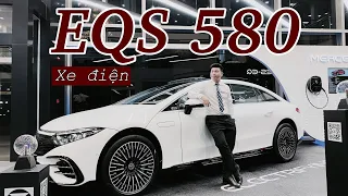 Xe Điện Mercedes-Benz EQS 580 2023, Chiếc Xe Tương Lai Dẹp Như Phim Viễn Tưởng | Hoan Channel