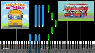 The Wheels on the Bus Piano Tutorial.