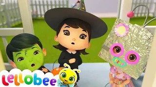 Halloween - Trick or Treat Song!| Baby Cartoons - Toddler Sing Alongs | Moonbug