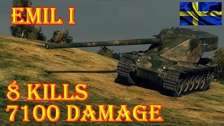 Emil I  WoT  7.1k Damage, 8 Kills Murovanka  World of Tanks