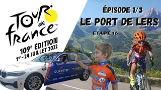 La voiture de la QuickStep me reconnaît dans le Port de Lers. Echappées Pyrénéennes, EPISODE 1/3