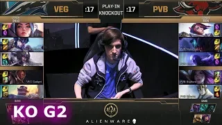 Phong Vũ Buffalo vs Vega Squadron - Game 2 | Knockouts Play-Ins of LoL MSI 2019 | PVB vs VEG G2