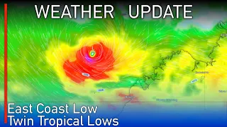 Queensland is Forecast to be Lashed by Intense Rainfall This Evening, And a Cyclone Expected to Form