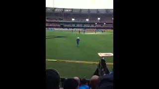 Sachin Tendulkar fielding