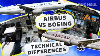 How Do Airbus & Boeing Aircraft Differ On A Technical Level?