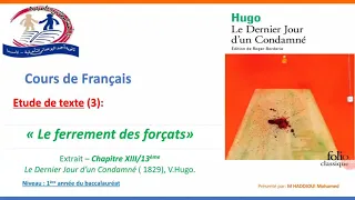 Le ferrage des forçats Extrait CHAPITRE.13 - Le Dernier Jour d'Un Condamné, Victor Hugo, 1829.