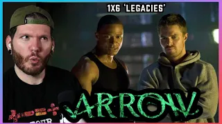 I can't get enough! | First time watching ARROW 1x6 'Legacies' REACTION