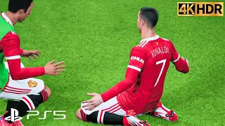 [PS5] eFootball Manchester United vs Bayern Munich - Overtime [4K HDR] Realistic Graphics