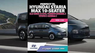 The All New 10 Seater Hyundai Staria Lite, Plus and Max | In-Depth Walkaround Exterior & Interior