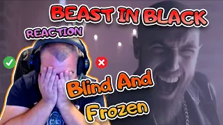 FISRT REACTION TO BEAST IN BLACK  | BEAST IN BLACK - Blind And Frozen