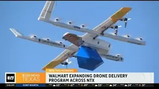 Walmart expanding drone delivery service