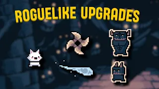 creating upgrades for a roguelike is NOT easy - Cat Survivors Devlog #3