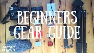 HOW TO MAKE TRAVEL VIDEOS: Beginners Gear Guide