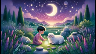 Isaac and the Sheep of Serene Meadows: A Slumberous Journey | Bedtime Story For Kids in English