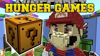 Minecraft: SUPER MARIO HUNGER GAMES - Lucky Block Mod - Modded Mini-Game