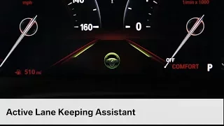 Active Lane Keeping And Traffic Jam Assistant | BMW Genius How-To