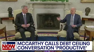 Debt ceiling: Biden, McCarthy have 'productive' talk, 'disagreements' remain | LiveNOW from FOX