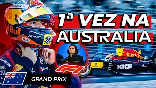 NOSSA PRIMEIRA VEZ na Austrália - F1 e F2 em Melbourne!