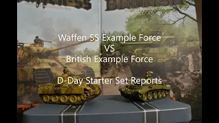 Flames of War Battle Report: Waffen SS Example Forces VS British Example Force