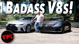 Lexus Stuffed A MASSIVE V8 Into These Two Small Cars...But Does It Pay Off?