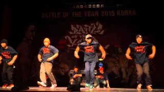 KOREAZ MOST WANTED l Battle of the year Korea 2015 l STRIFE