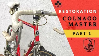 vintage bike restoration COLNAGO MASTER  (part 1)