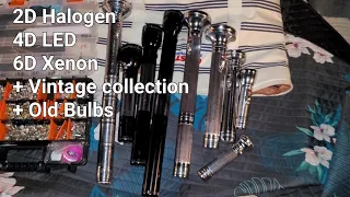 Maglite Comparisons + Vintage Flashlight and Bulb Collection - eBay link in description