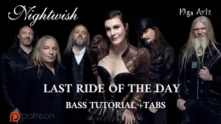 Nightwish - Last Ride of the Day | Bass Tutorial + Tabs