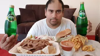 doner kebab mukbang