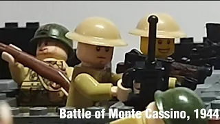 Lego WW2: battle of Monte Cassino | Brickfilm