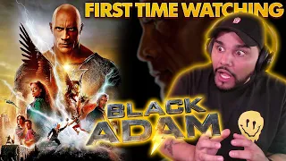 *WHOA!* Black Adam (2022) FIRST TIME WATCHING MOVIE REACTION - Dwayne The Rock Johnson - DC