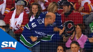 Elias Pettersson Scores Two More In Second Game To The Delight Of His Parents