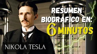 La Leyenda de Nikola Tesla: Un Resumen Rápido de 6 Minutos sobre el Hombre que Iluminó el Mundo ⚡️📖💡