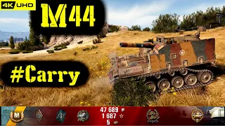 World of Tanks M44 Replay - 5 Kills 4.3K DMG(Patch 1.7.0)