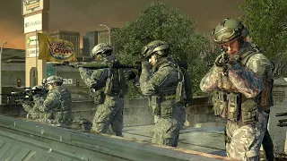 Rangers Defends The Burger Town! - Modern Warfare 2 NPC Wars