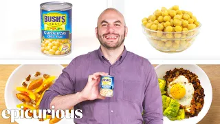 Pro Chef Turns Canned Chickpeas Into 4 Meals For Under $8 | The Smart Cook | Epicurious