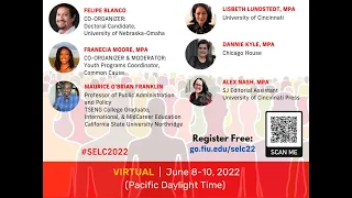 #SELC2022 - MPA and Social Equity Panel