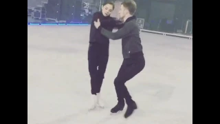 Evgenia Medvedeva & Misha Ge - Revolution on ice 2016 repetition