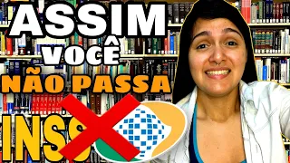 3 ERROS QUE TE REPROVARÃO NO CONCURSO INSS[CUIDADO]