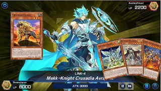 This Deck is AMAZING!! Crusadia Double Damage Yu-Gi-Oh Master Duel Must Watch !!!