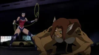 Wonder Woman vs Cheetah (JL vs Titans)