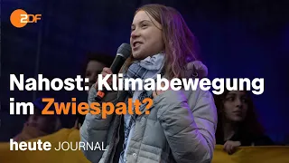 heute journal 14.11.23 Nahost-Konflikt, Fridays for Future, Linksfraktion (english)