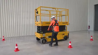 Controls overview - Compact Range Slab scissor lifts (AE versions) - CN