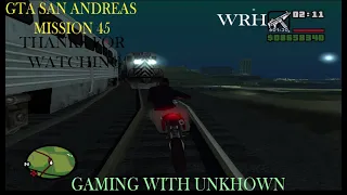 GTA San Andreas-walkthrough-Mission #45-snail trail (HD)