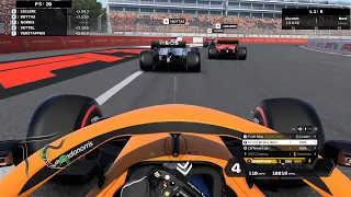 Driving The McLaren As Lando Norris At Hanoi On F1 2020