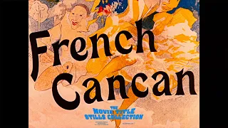 French Cancan (1955) title sequence
