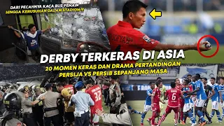 20 MOMEN KERAS DAN DRAMA PERTANDINGAN PERSIJA VS PERSIB SEPANJANG MASA !!!!