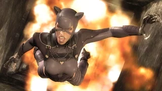 Injustice: Gods Among Us - All Stage/Level Transitions on Catwoman (1080p 60FPS)