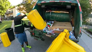 Area 6 recycle pickup 6/27/2022